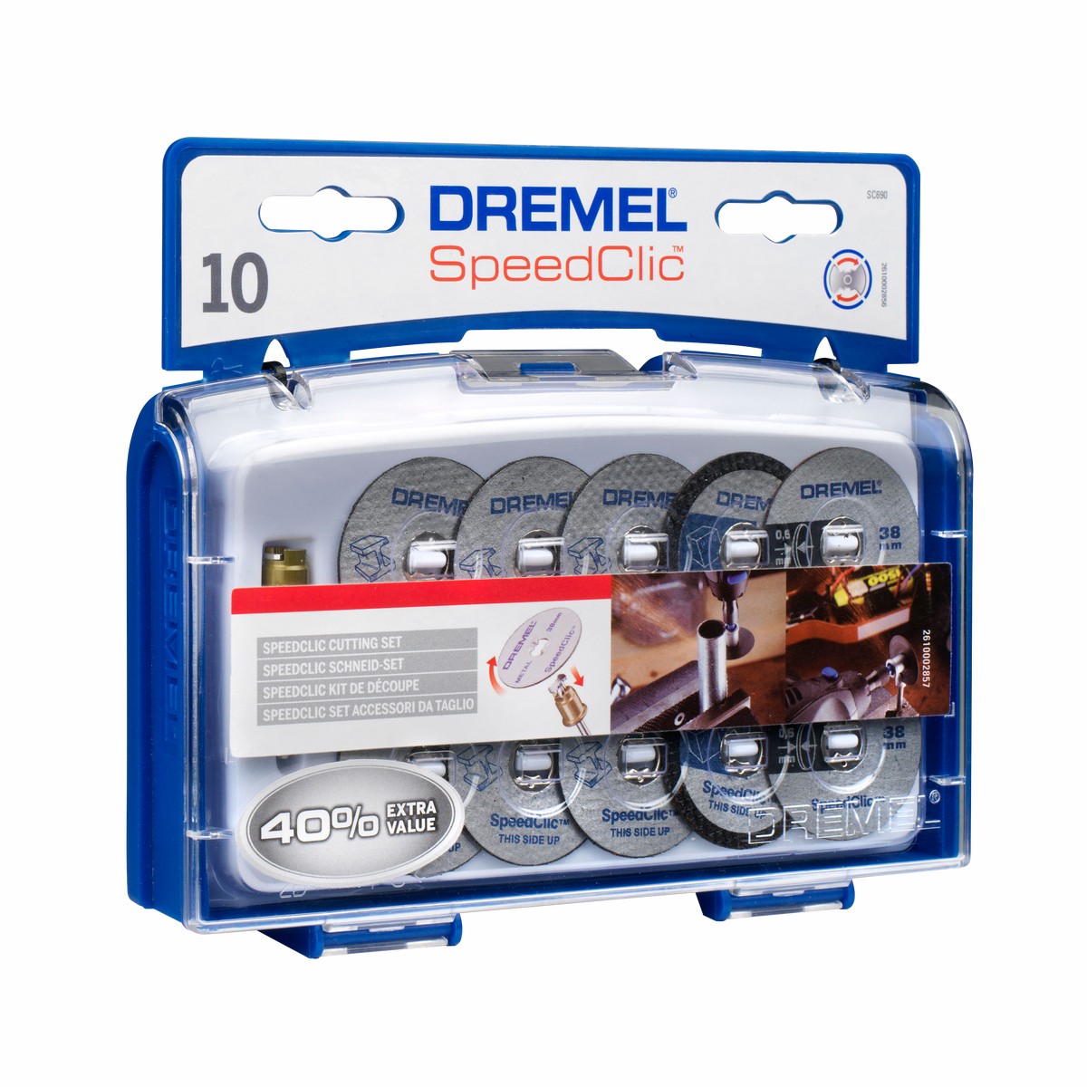 Conjuntos de acessrios Dremel (Conjunto de acessrios de corte EZ SpeedClic (SC690) )