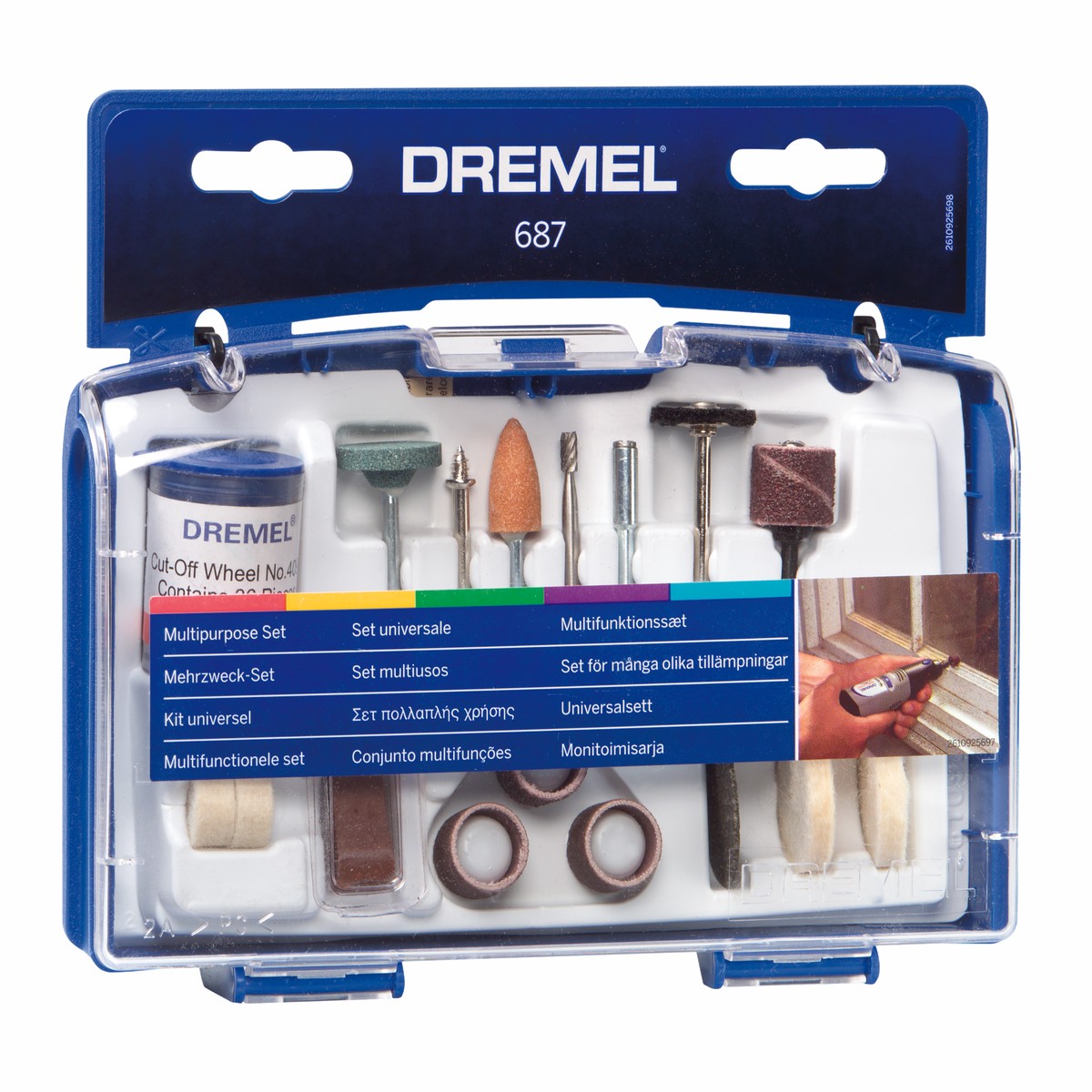Conjuntos de acessrios Dremel (Conjunto multifunes (687) )