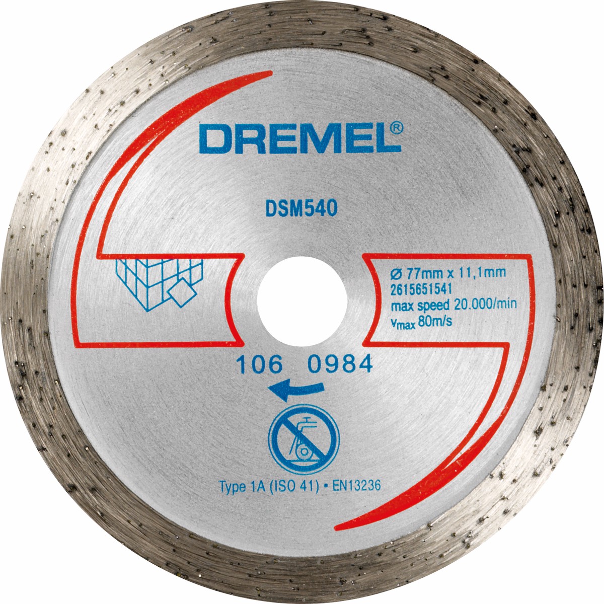 Cortar Dremel (Disco de corte de diamante para azulejo DREMEL DSM20 (DSM540) )