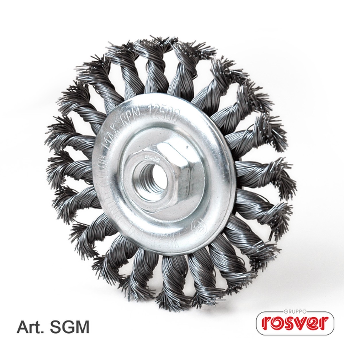 Fast Grinder (SGM) Escova Circular com Ns Torcidos M14