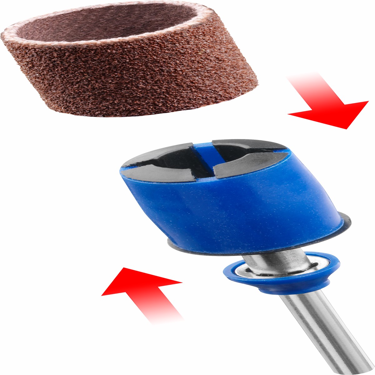 lixar Dremel (DREMEL EZ SpeedClic: mandril de lixar e cintas de lixa (SC407) )