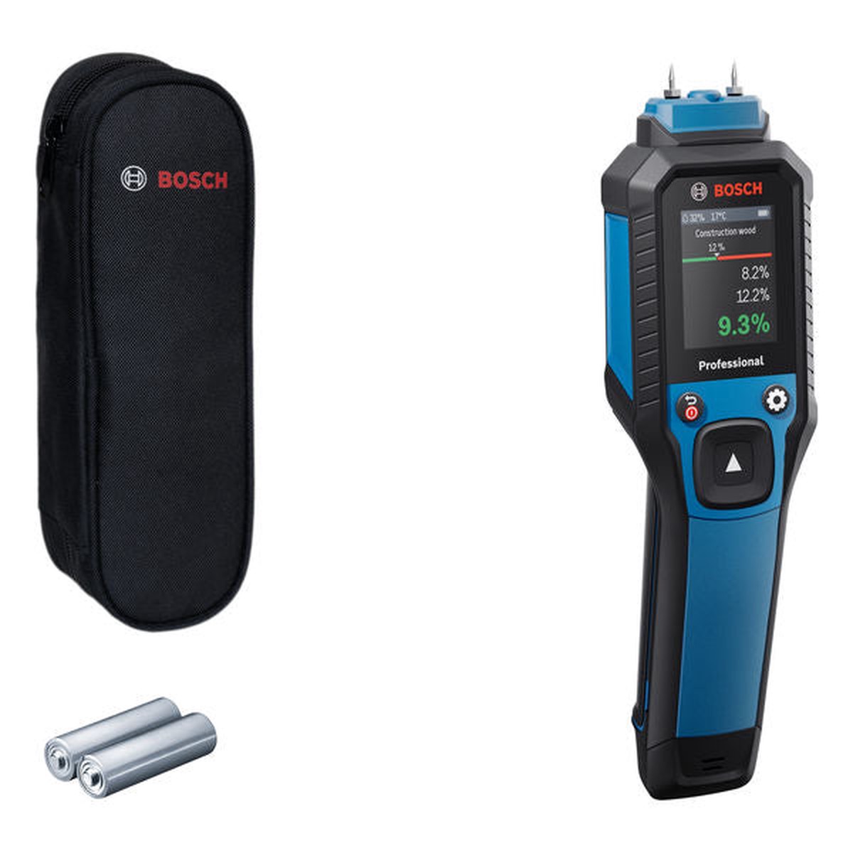 Medidor de humidade de materiais Bosch Measuring (GMP 2-15)