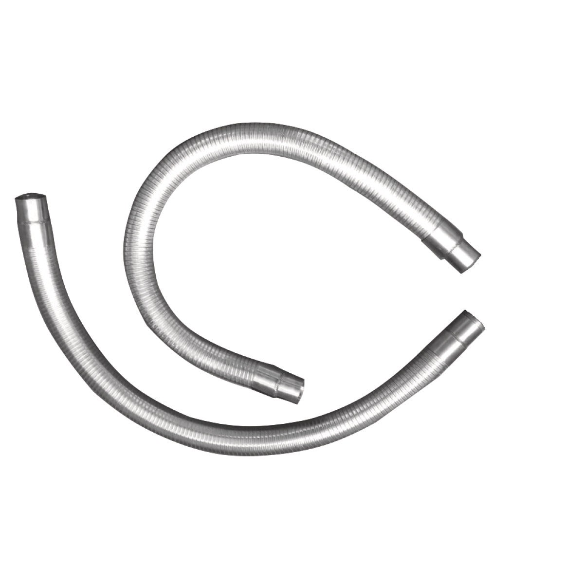 Tubo de suco Metallkraft (flexvel, 2 partes)