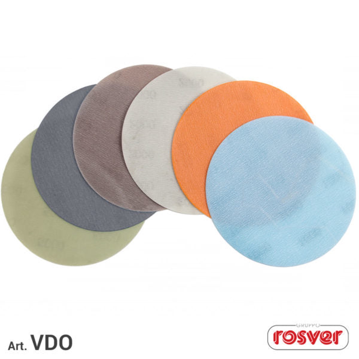 Discos de velcro ultra flexveis Fast Grinder (VDO)