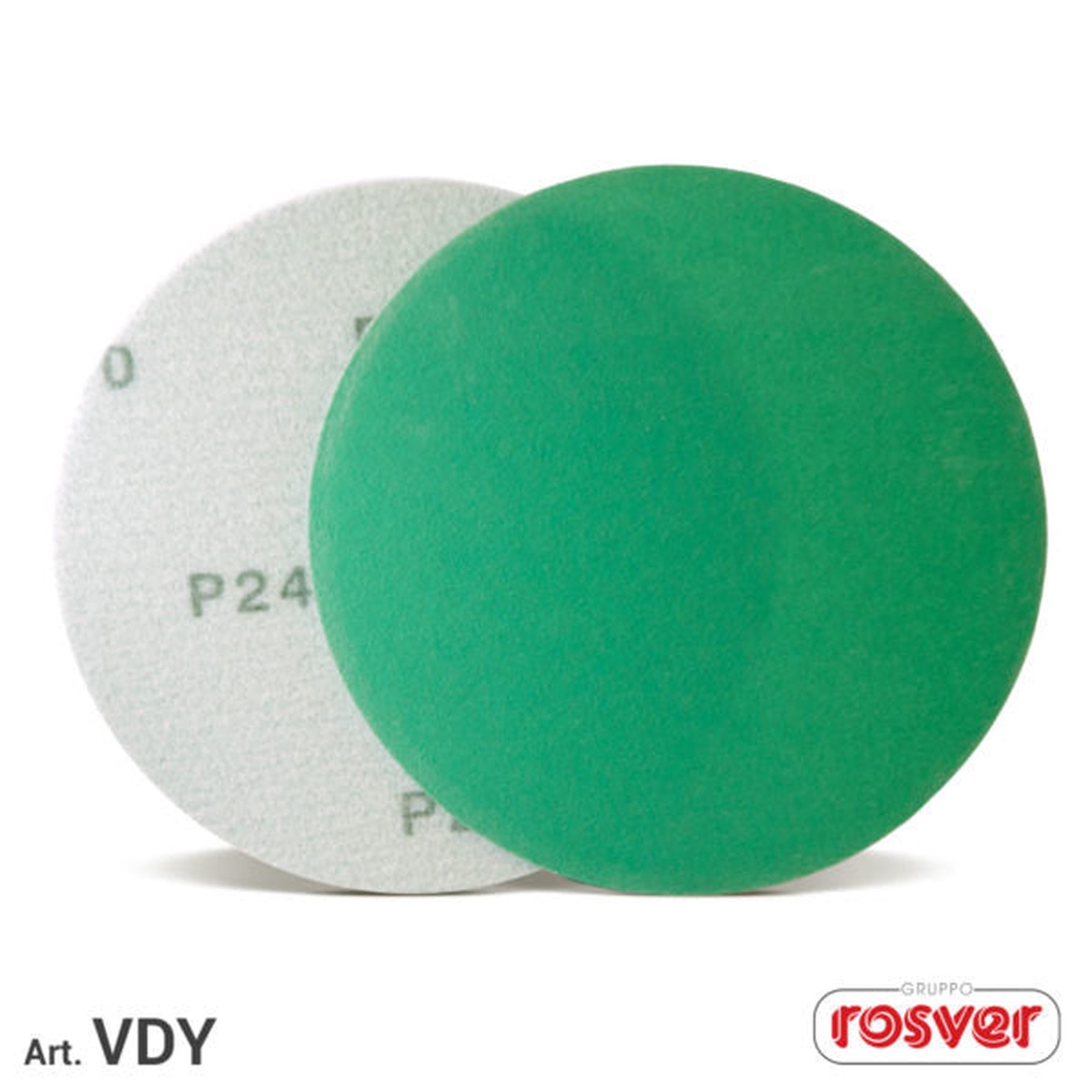 Discos Fast Grinder (vdy) com revestimento em pelcula e fecho em velcro