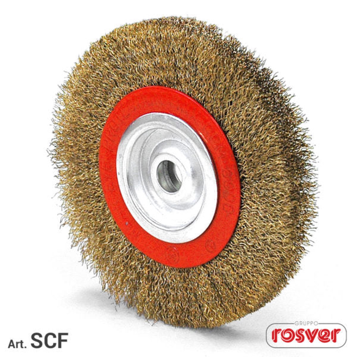 Escova circular Fast Grinder (SCF) com fios ondulados