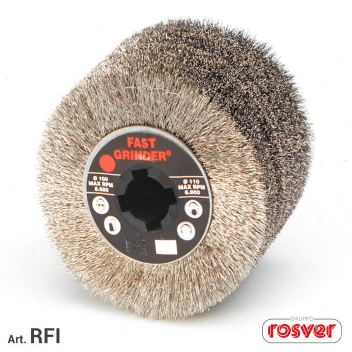 Escovas de arame de ao inoxidvel Fast Grinder (RFI)