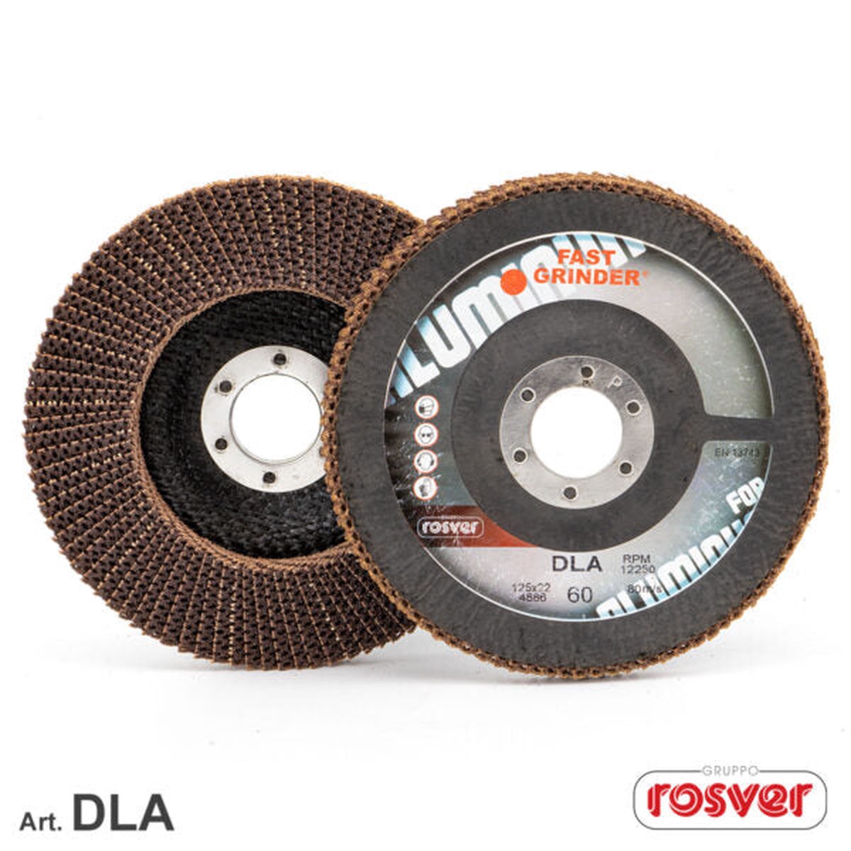 Disco de lixa Fast Grinder (DLA) para alumnio