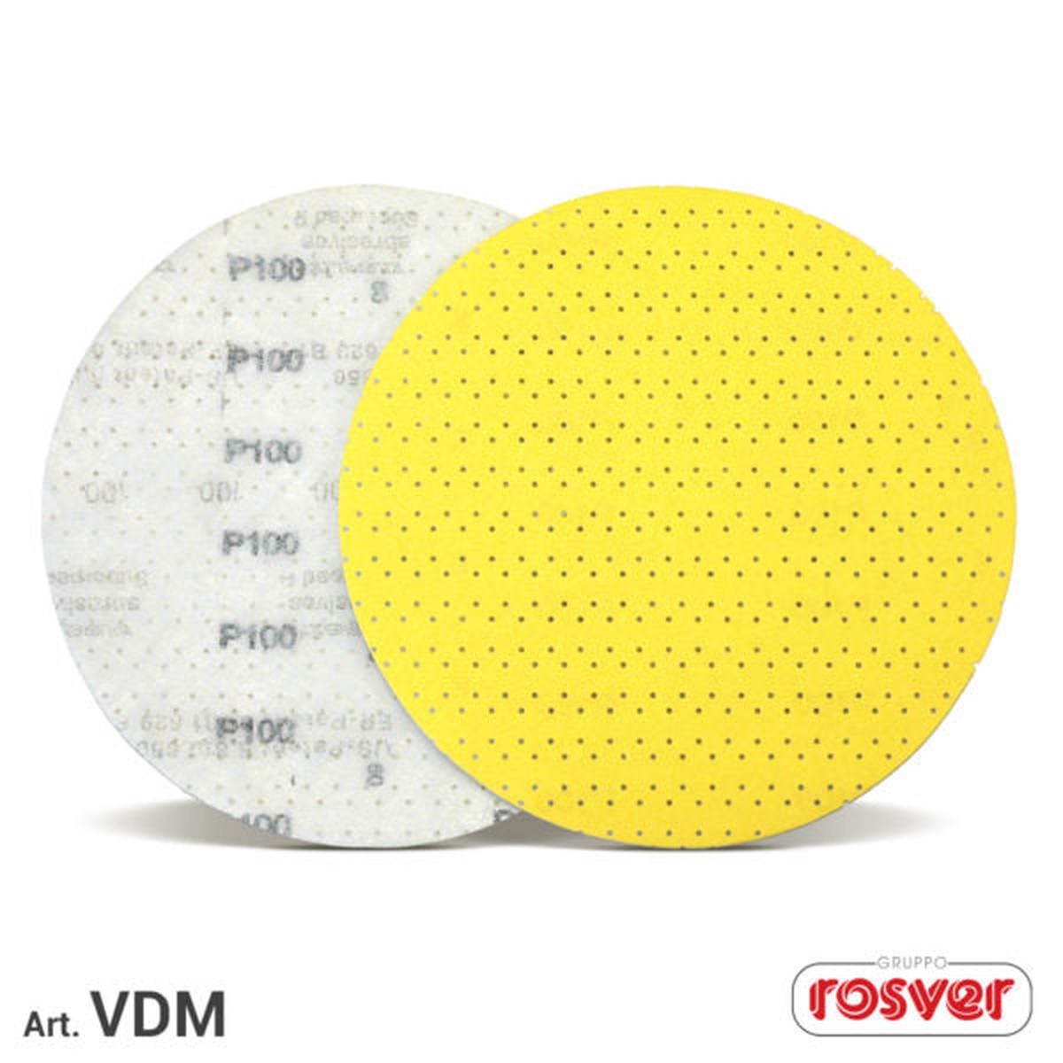 Discos amarelos Fast Grinder (VDM) com mltiplos orifcios