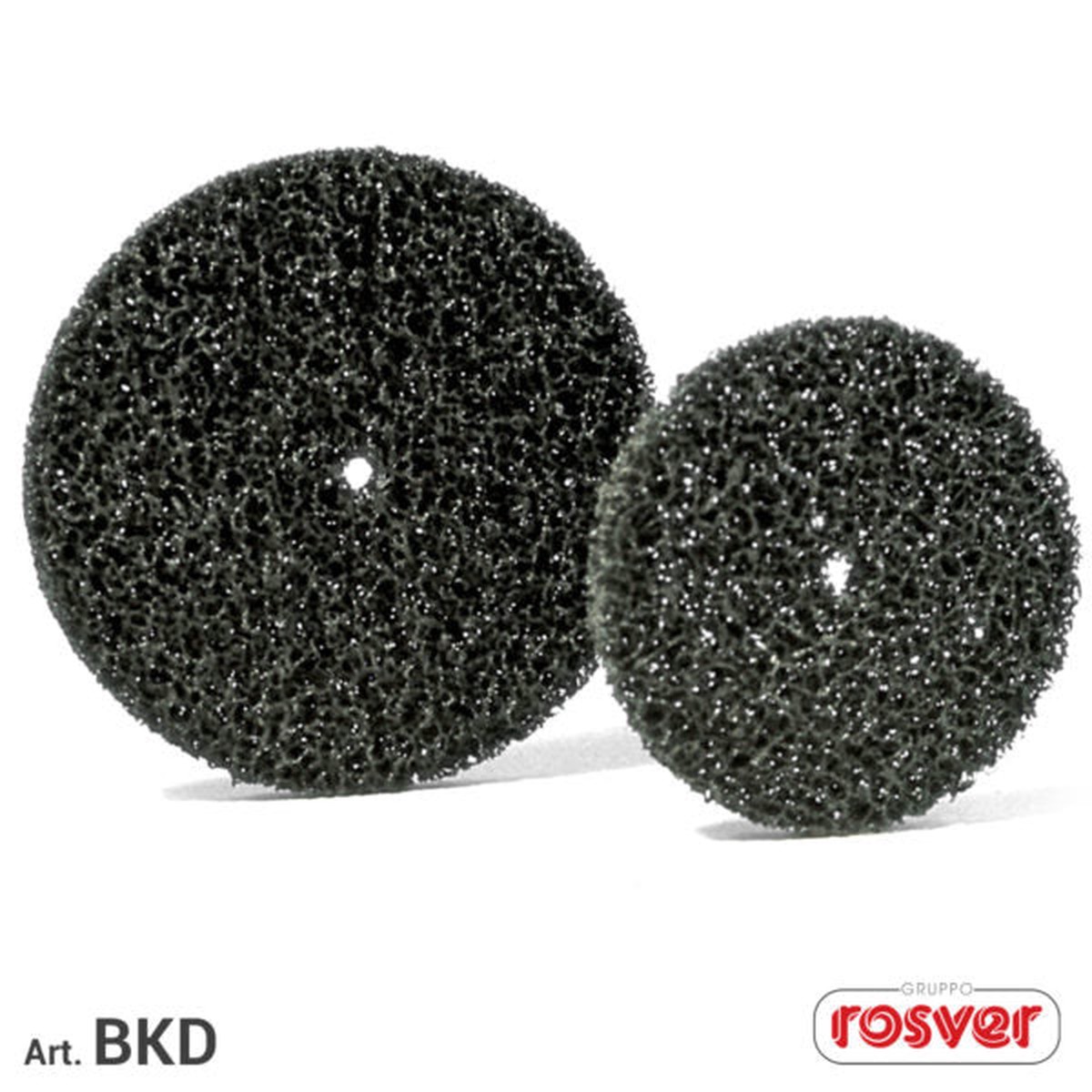 Discos de limpeza Fast Grinder (BKD) pretos com orifcio