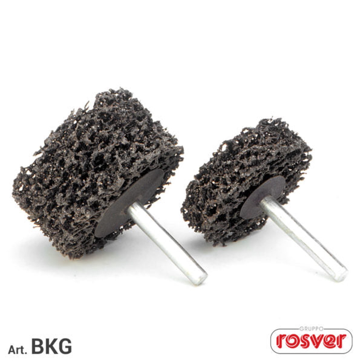 Discos de limpeza pretos Fast Grinder (BKG) com eixo
