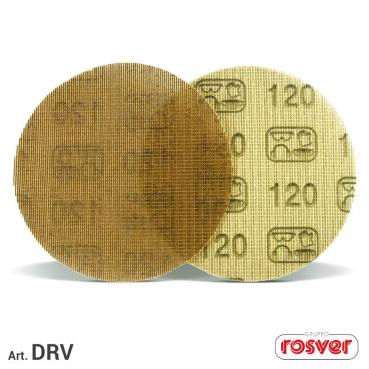 Discos de lixa com sistema de fixao por velcro Fast Grinder (DRV)