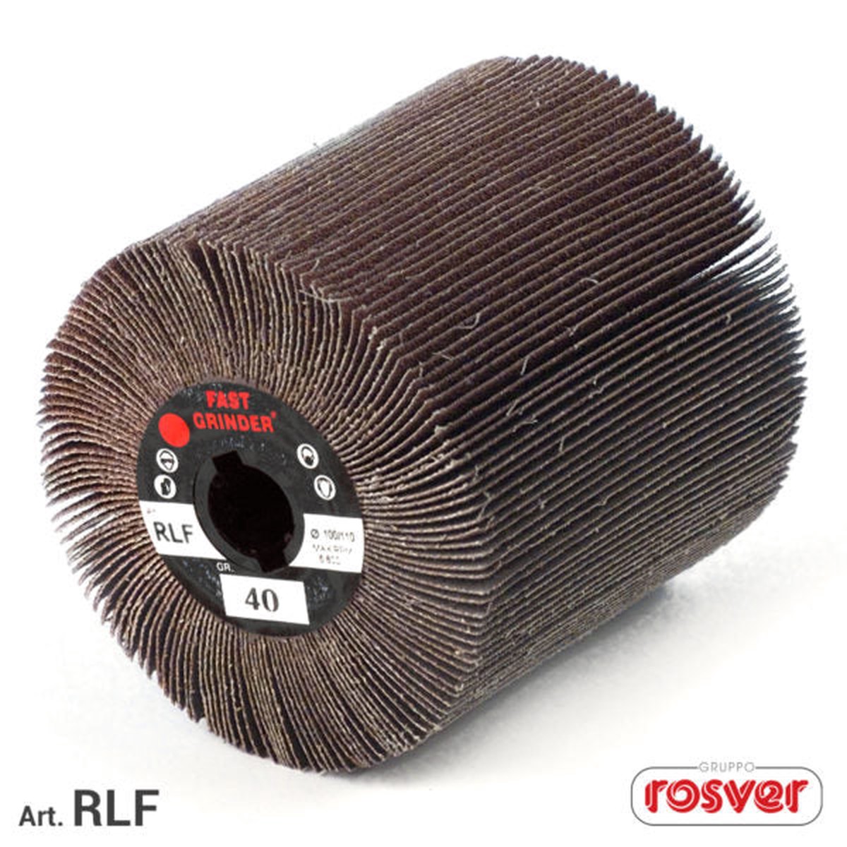 Discos de lixa Fast Grinder (RLF-100x100) em tecido abrasivo