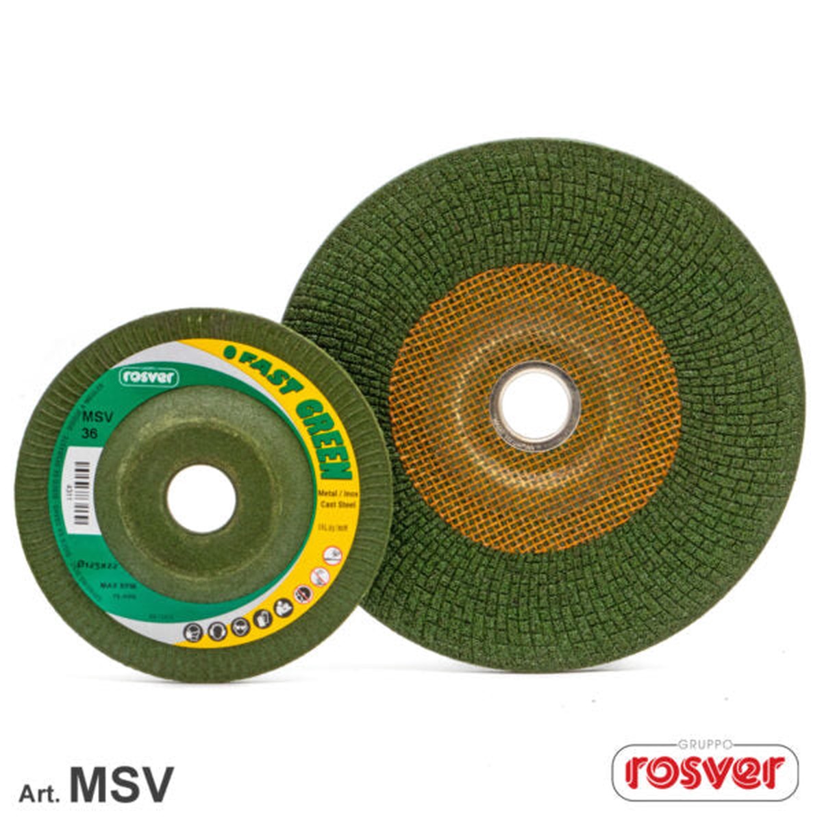 Discos de retificao Fast Grinder (MSV) FASTGREEN