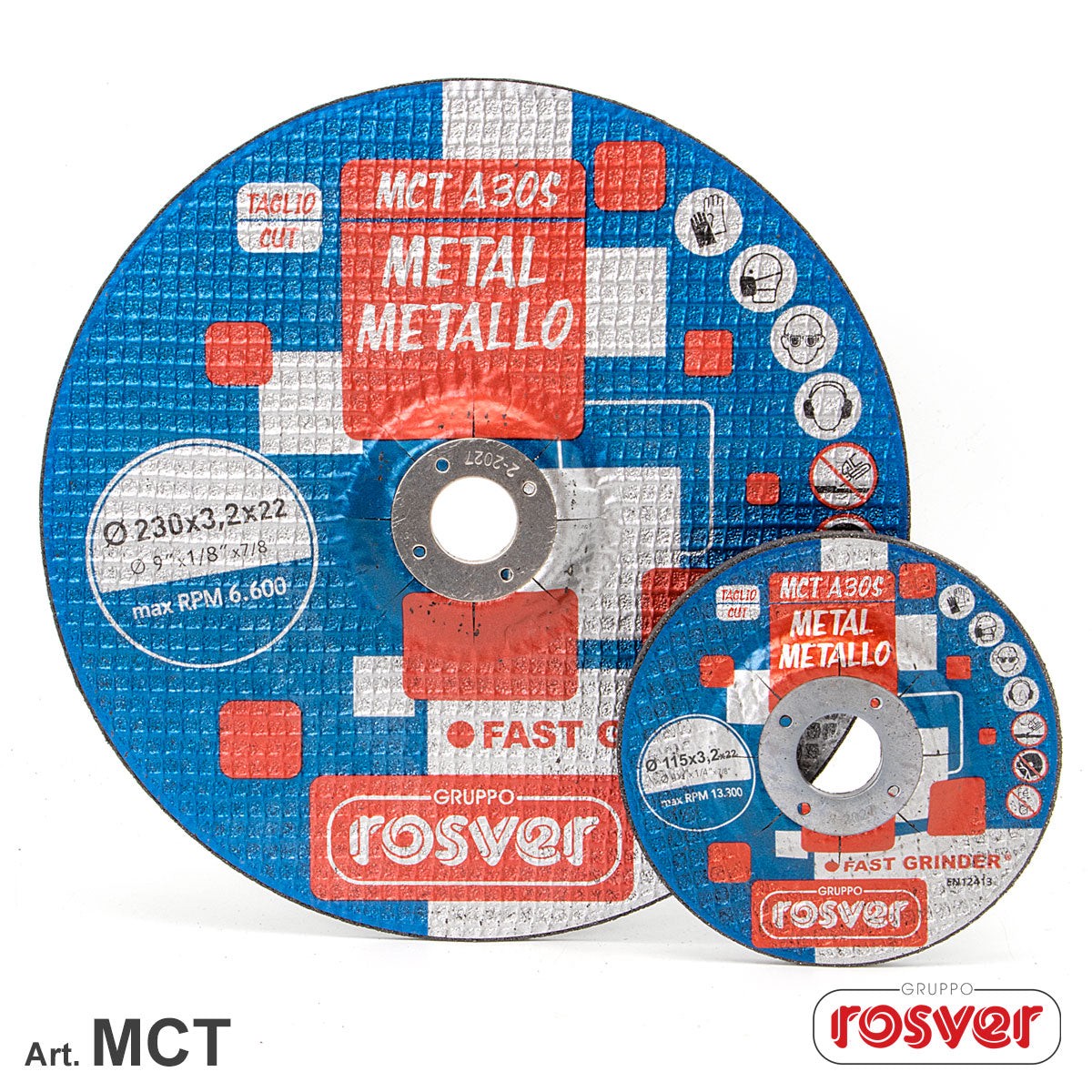 Discos Fast Grinder (MMT) para ensaios metalogrficos