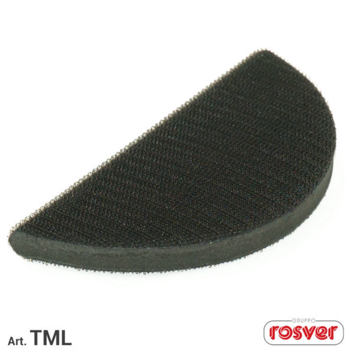 Fast Grinder (TML) Almofada semicircular para discos de velcro