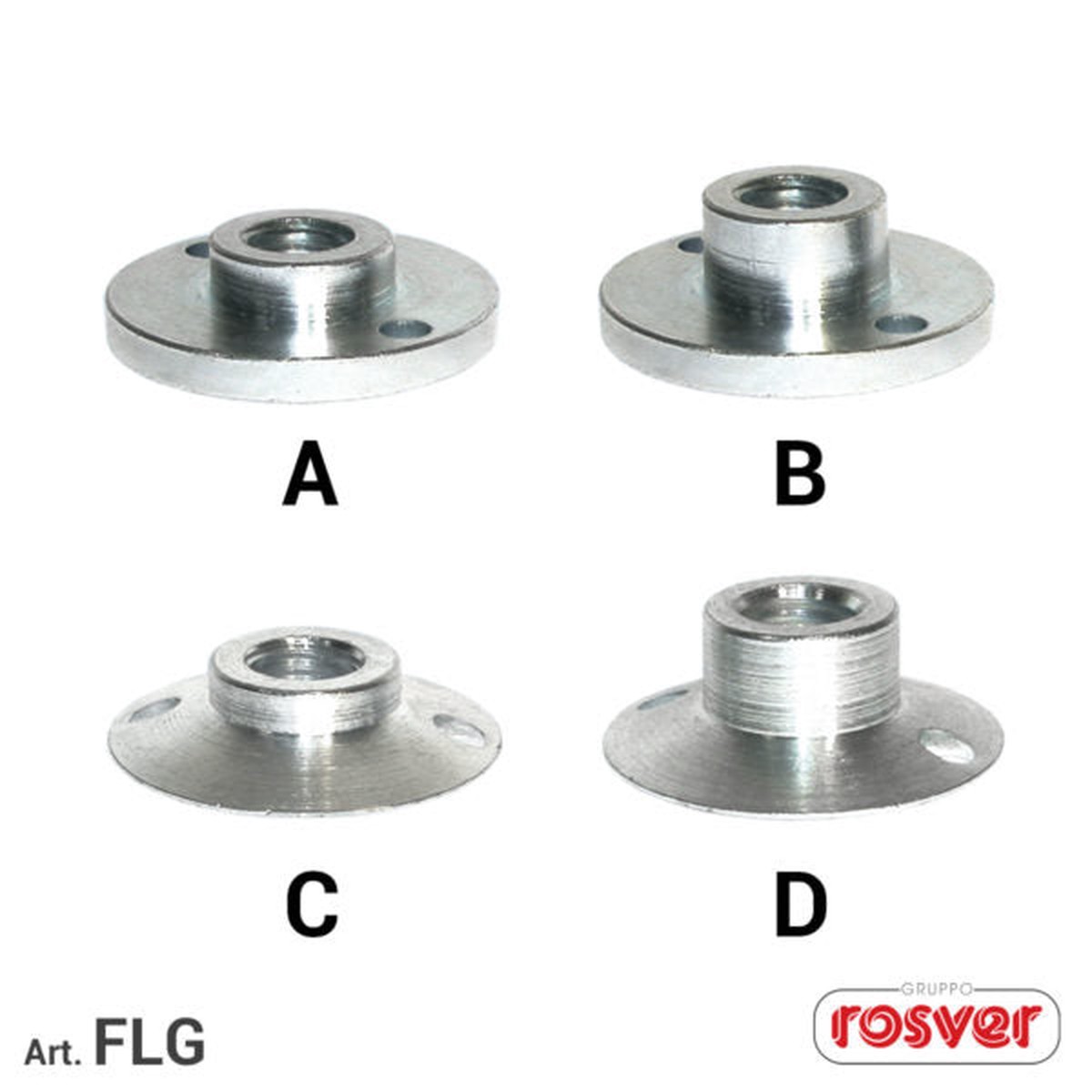 Flanges de fixao Fast Grinder (FLG) para discos de lixa
