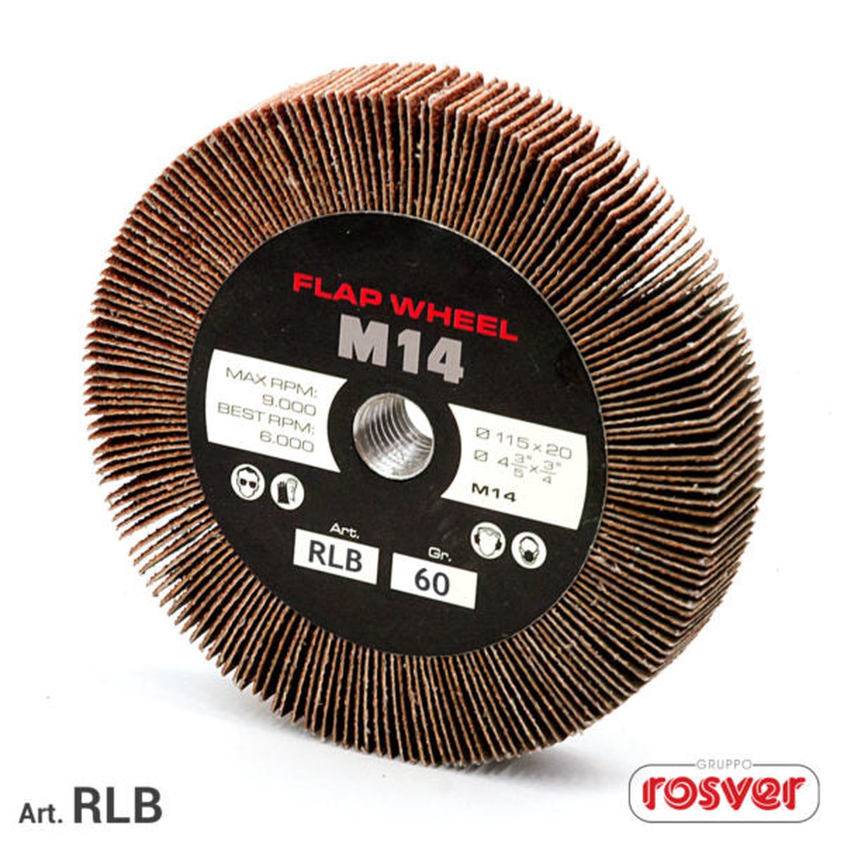 Jantes de aba Fast Grinder (RLB) com furo M14