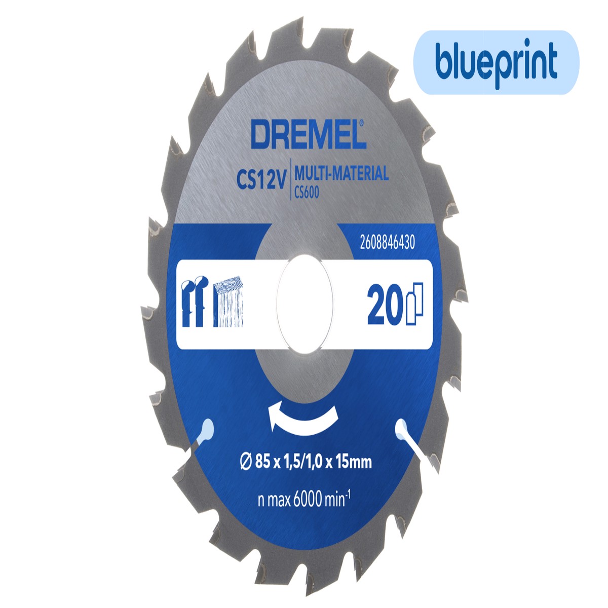 Cortar Dremel (Lmina para multimateriais DREMEL Blueprint (CS600) )