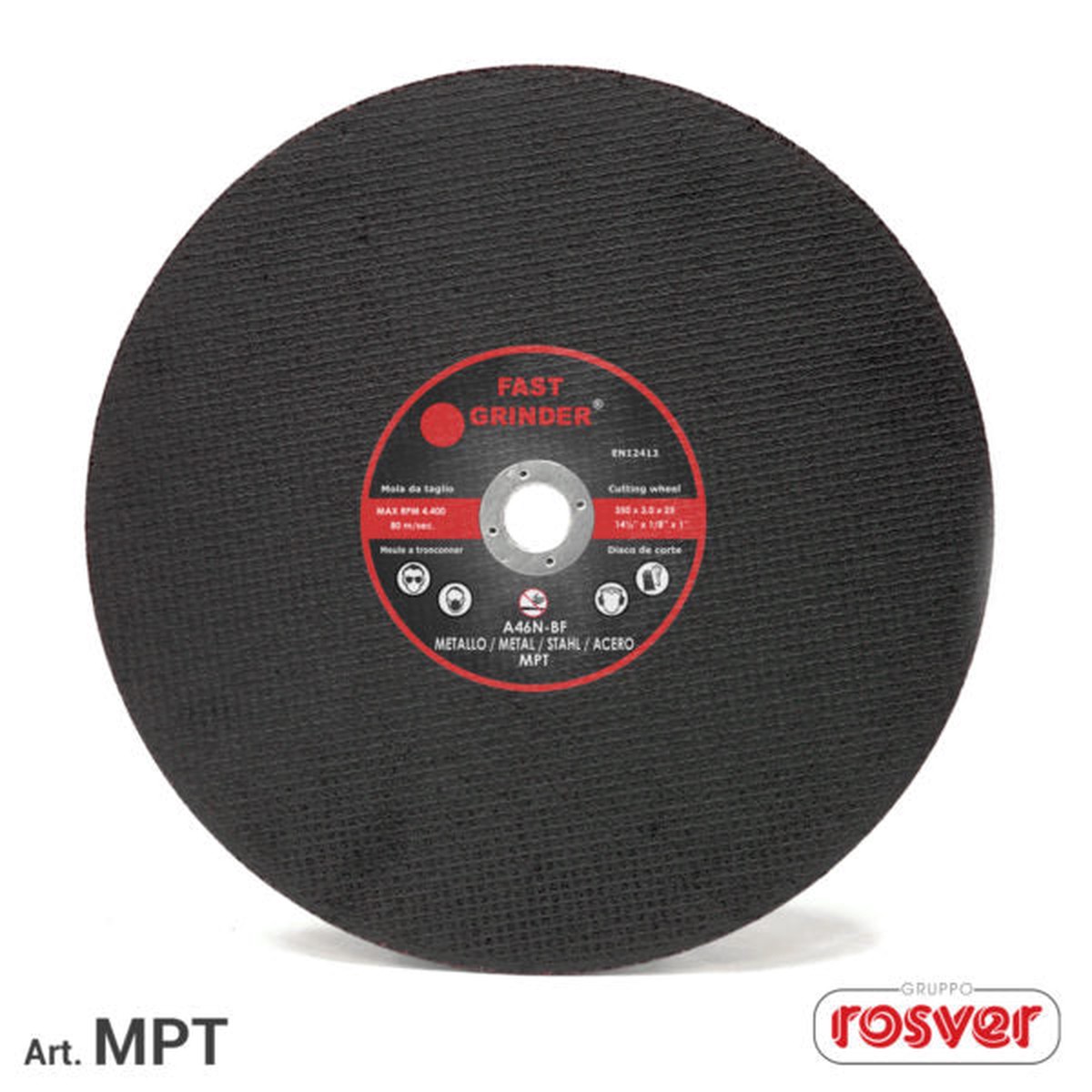 Disco de corte plano reforado Fast Grinder (MPT)
