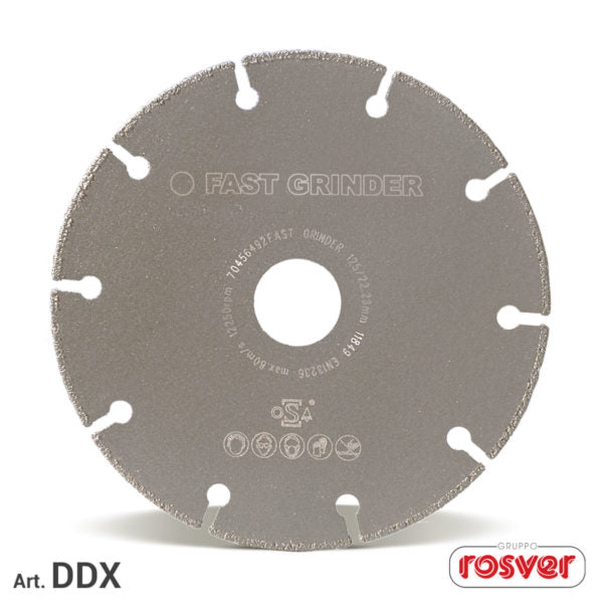 Discos de corte diamantados Fast Grinder (DDX)