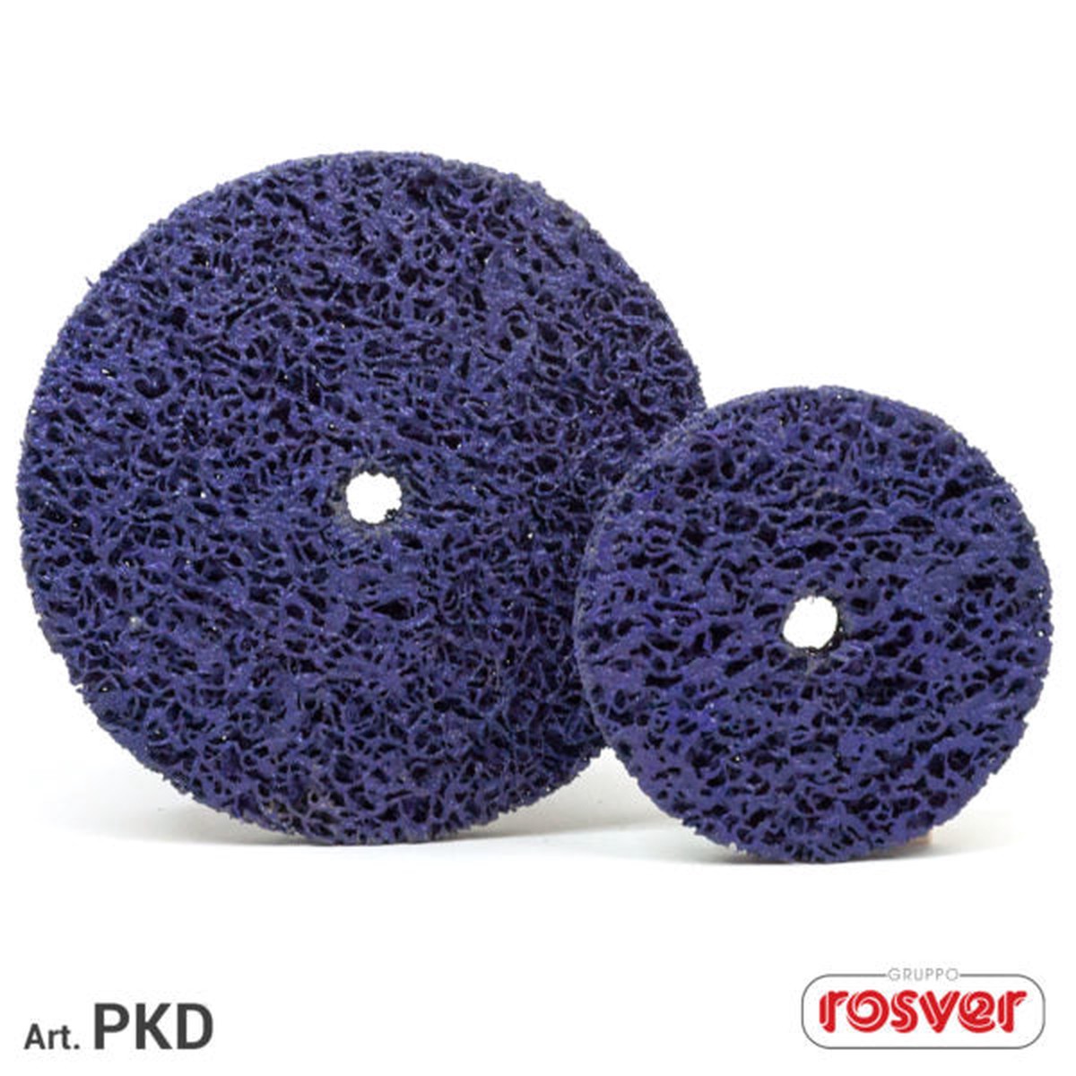 Discos de limpeza Fast Grinder (PKD) roxos com orifcio