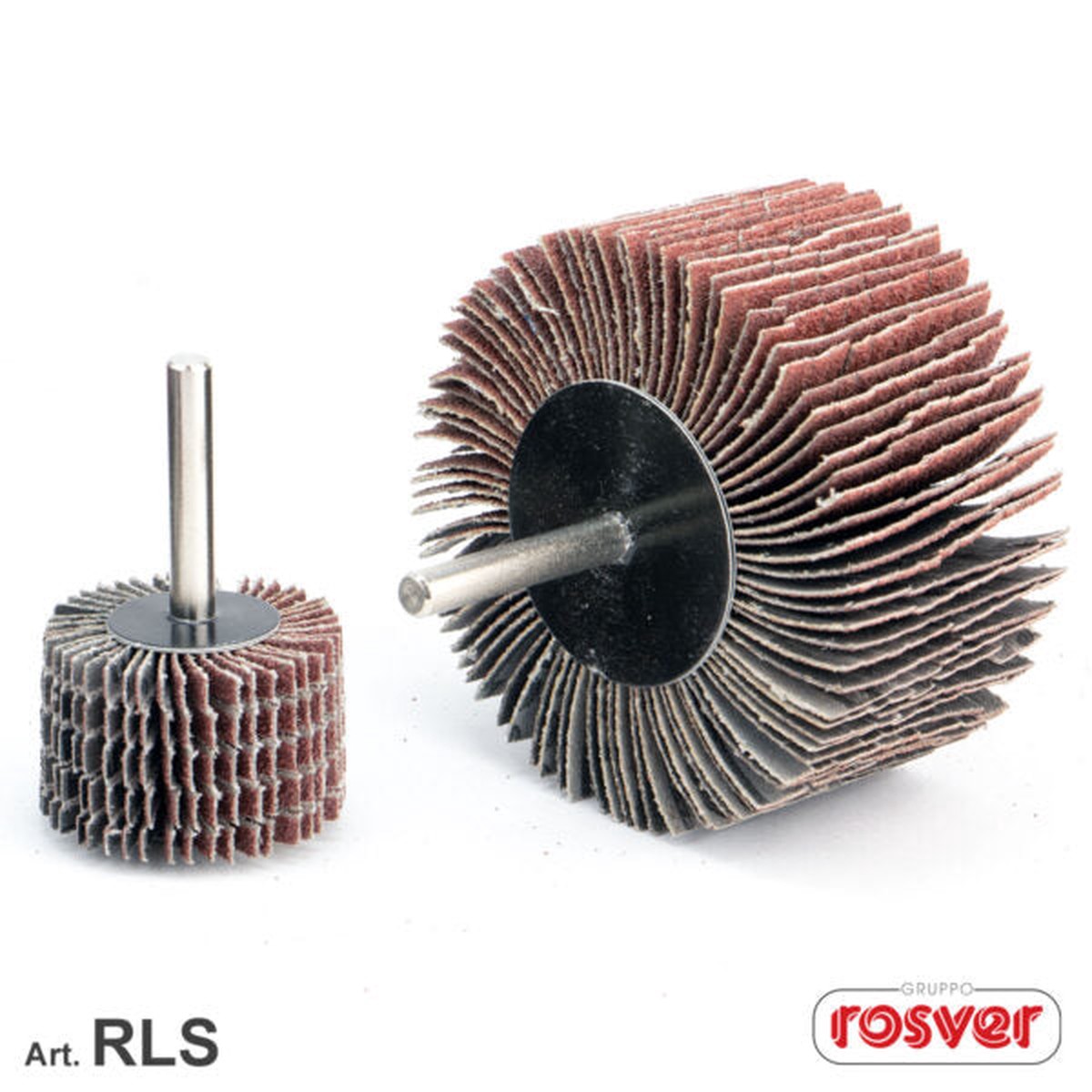 Fast Grinder (RLS) Rodas de aba serrilhadas com eixo