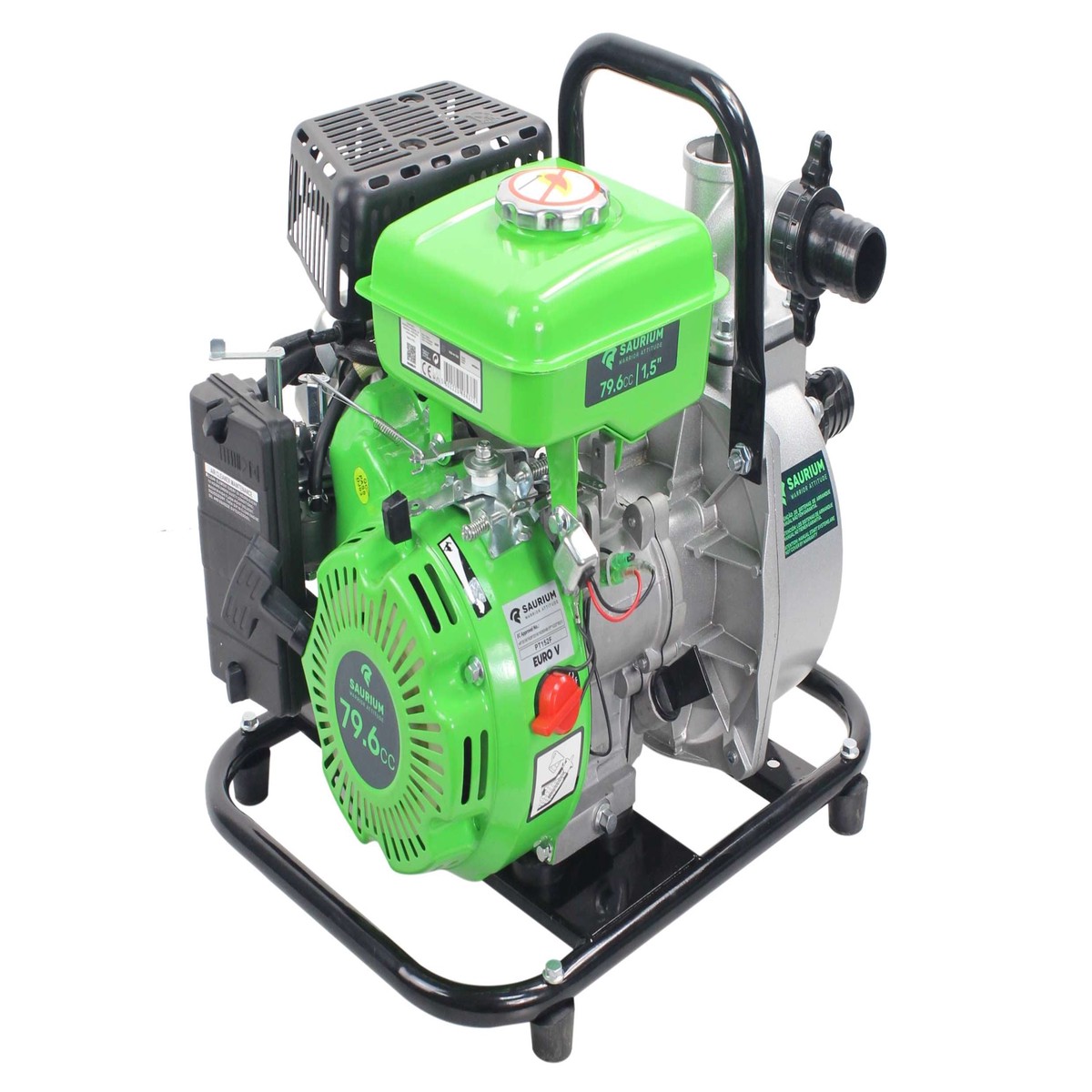 Motobomba 79.6cc, 1.5", 17m/h