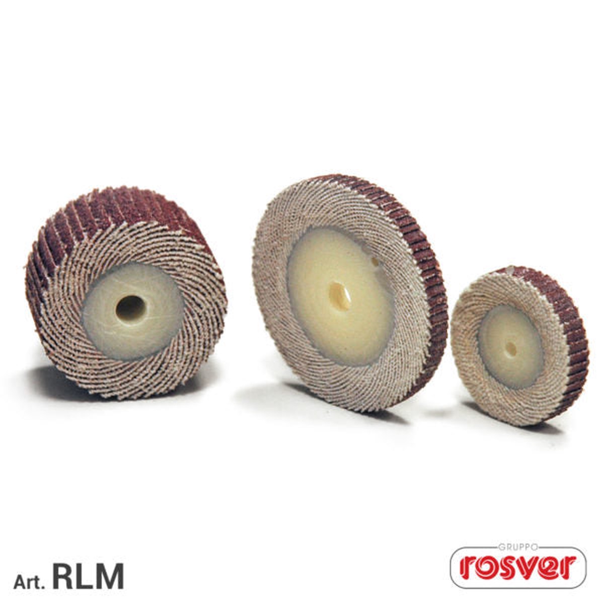 Rodas de aba Fast Grinder (RLM) com furo roscado