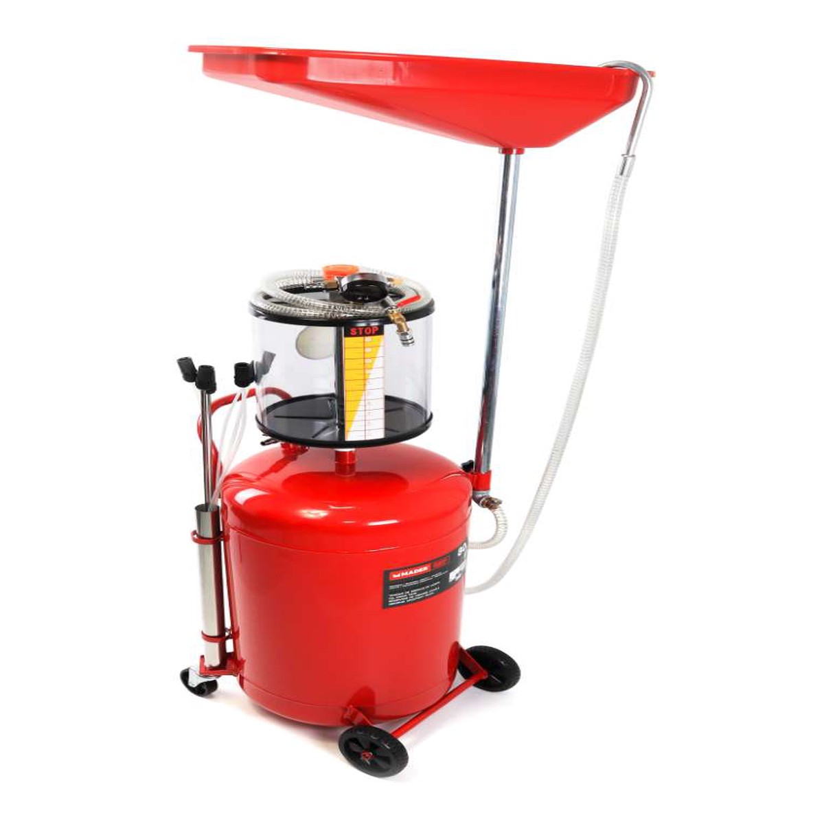 Tanque de Drenagem de leo 2in1 Pneum. + Gravidade, 80L