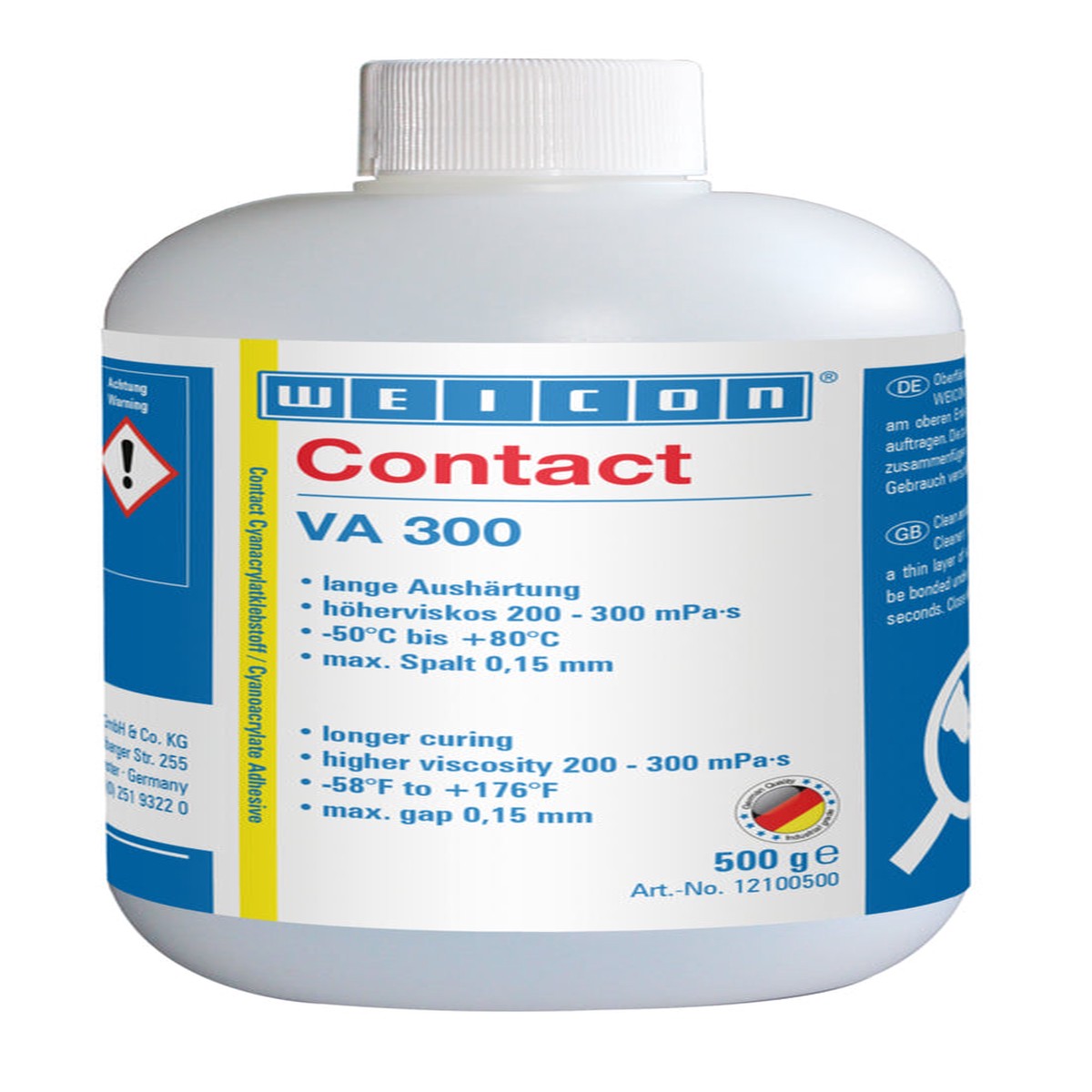 Adesivo de cianoacrilato Weicon (10000231) VA 300