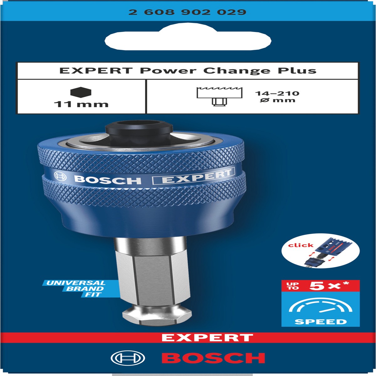 Acessrios de funo serras craneanas Bosch Accessories (Eixo EXPERT Power Change Plus, encabadouro hexagonal de 11 mm)