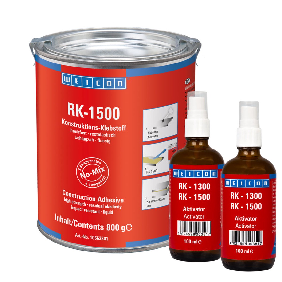 Adesivo Acrlico Estrutural Weicon (10002622) RK-1500
