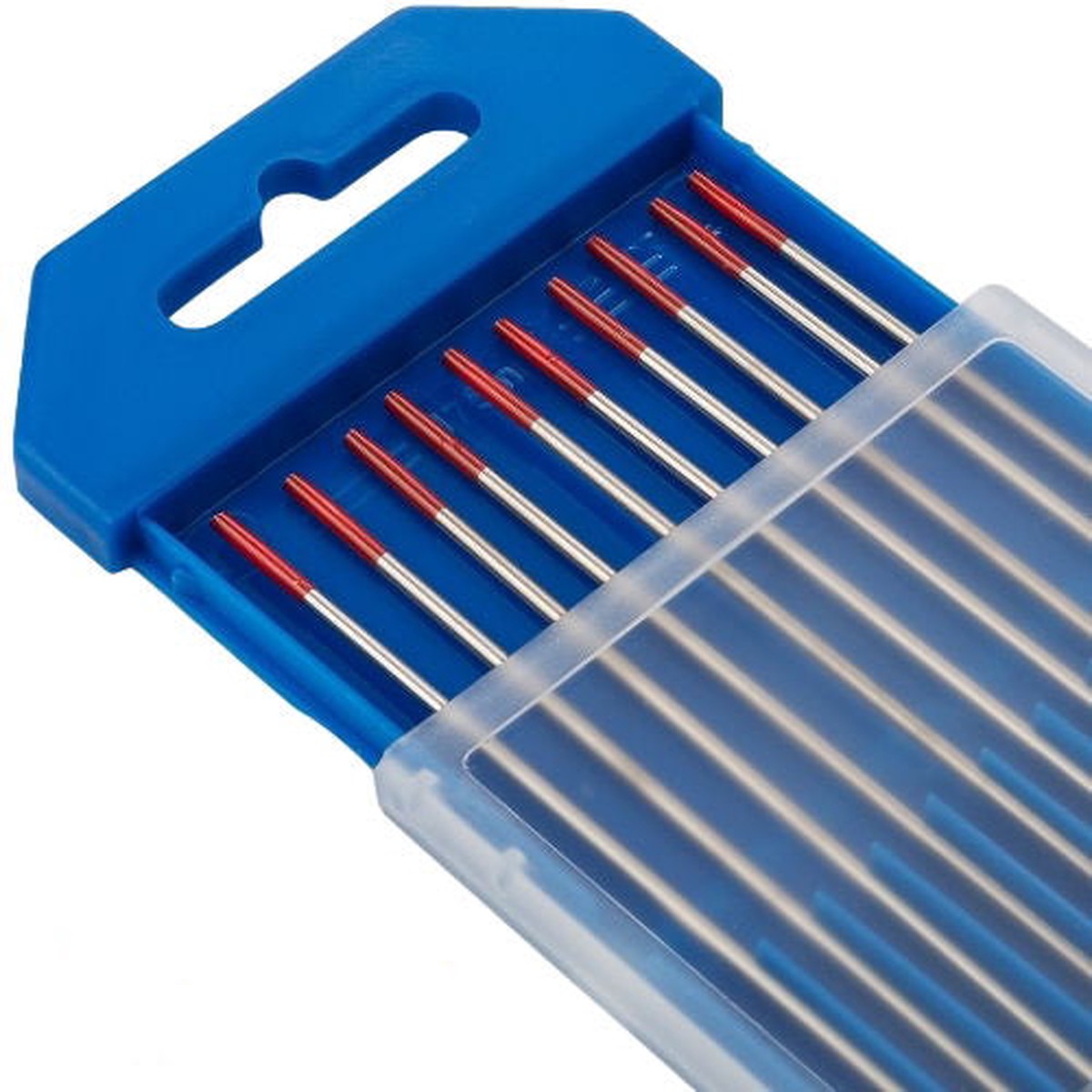 Eletrodos de Tungstnio Vermelho para Soldar TIG (10 unidades)
