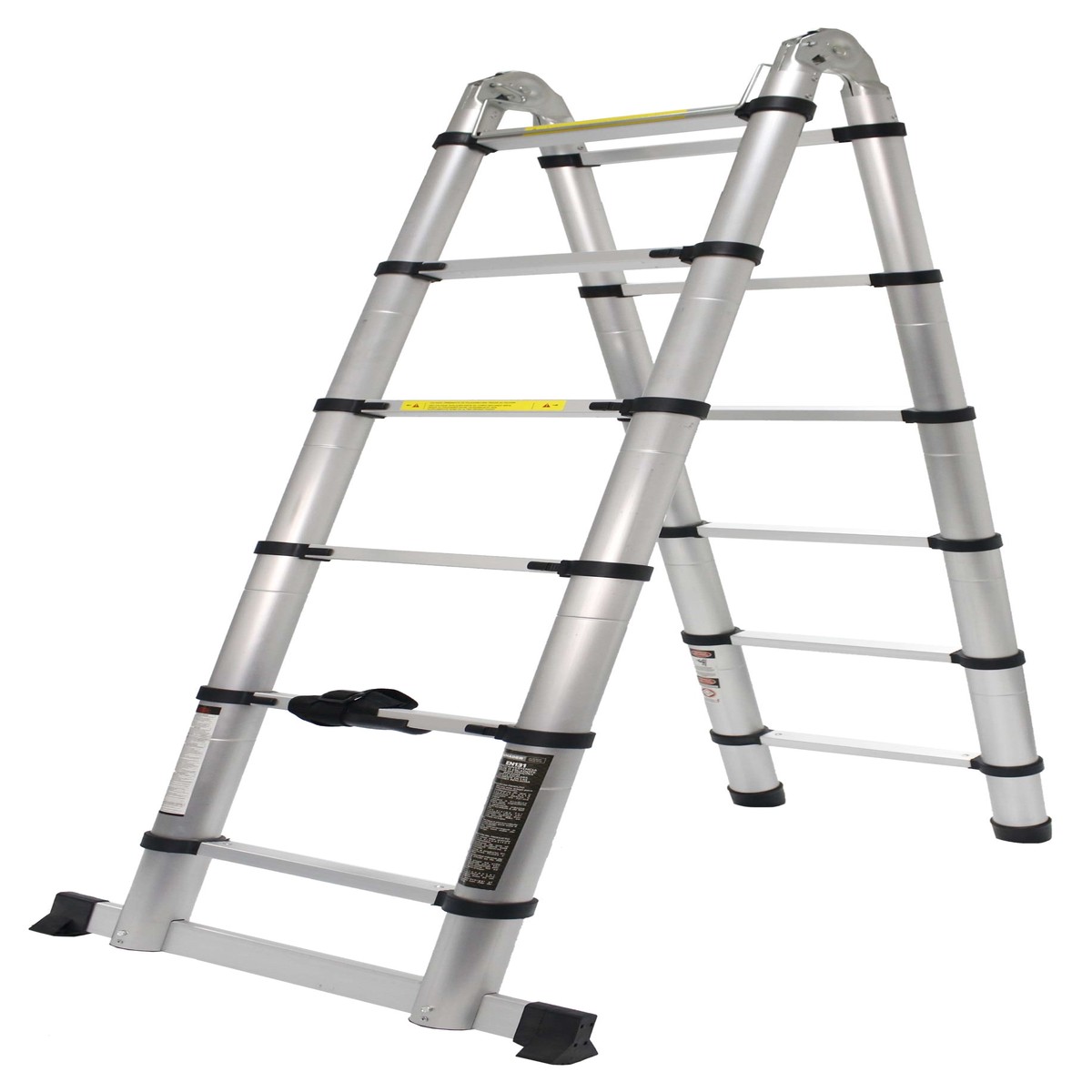 Escada Extensvel Articulada, 6+6D, Alumnio