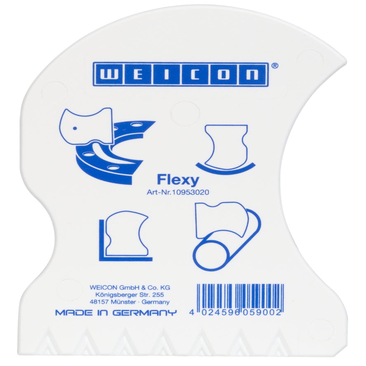 Weicon (10010066) Esptula de Contorno Flexy