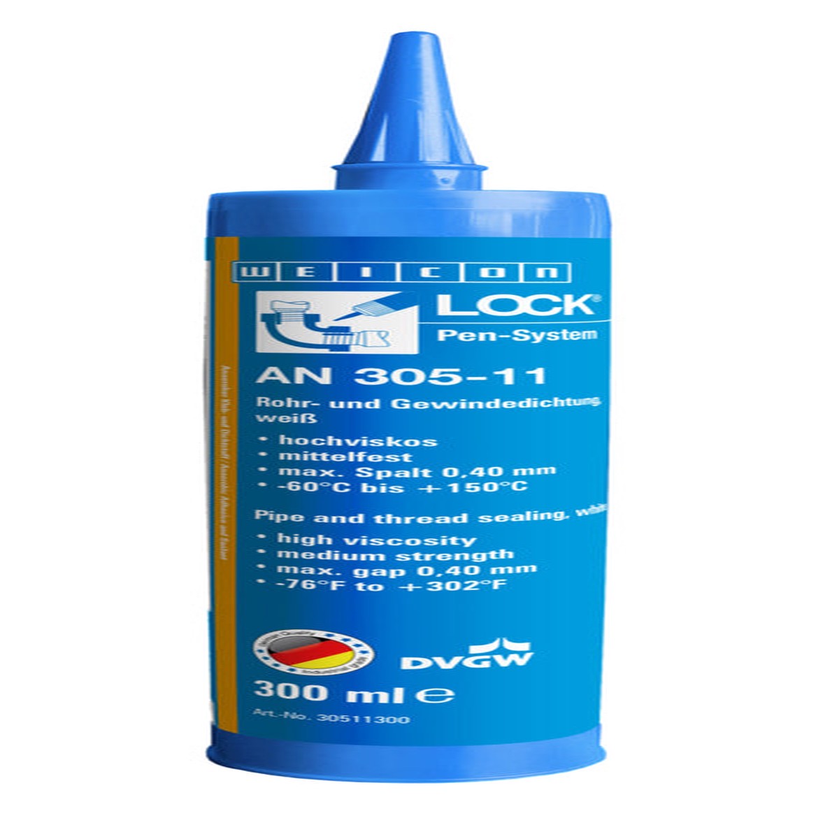 Weicon (10023823) AN 305-11 Vedao de tubos e roscas