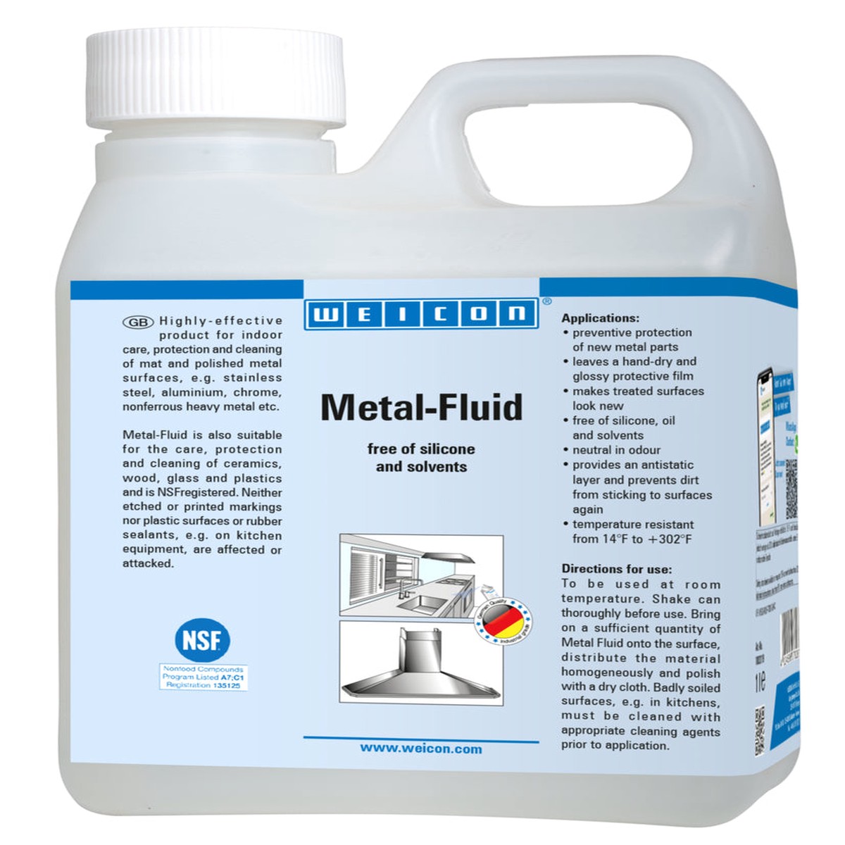 Weicon (10033119) Metal-Fluido