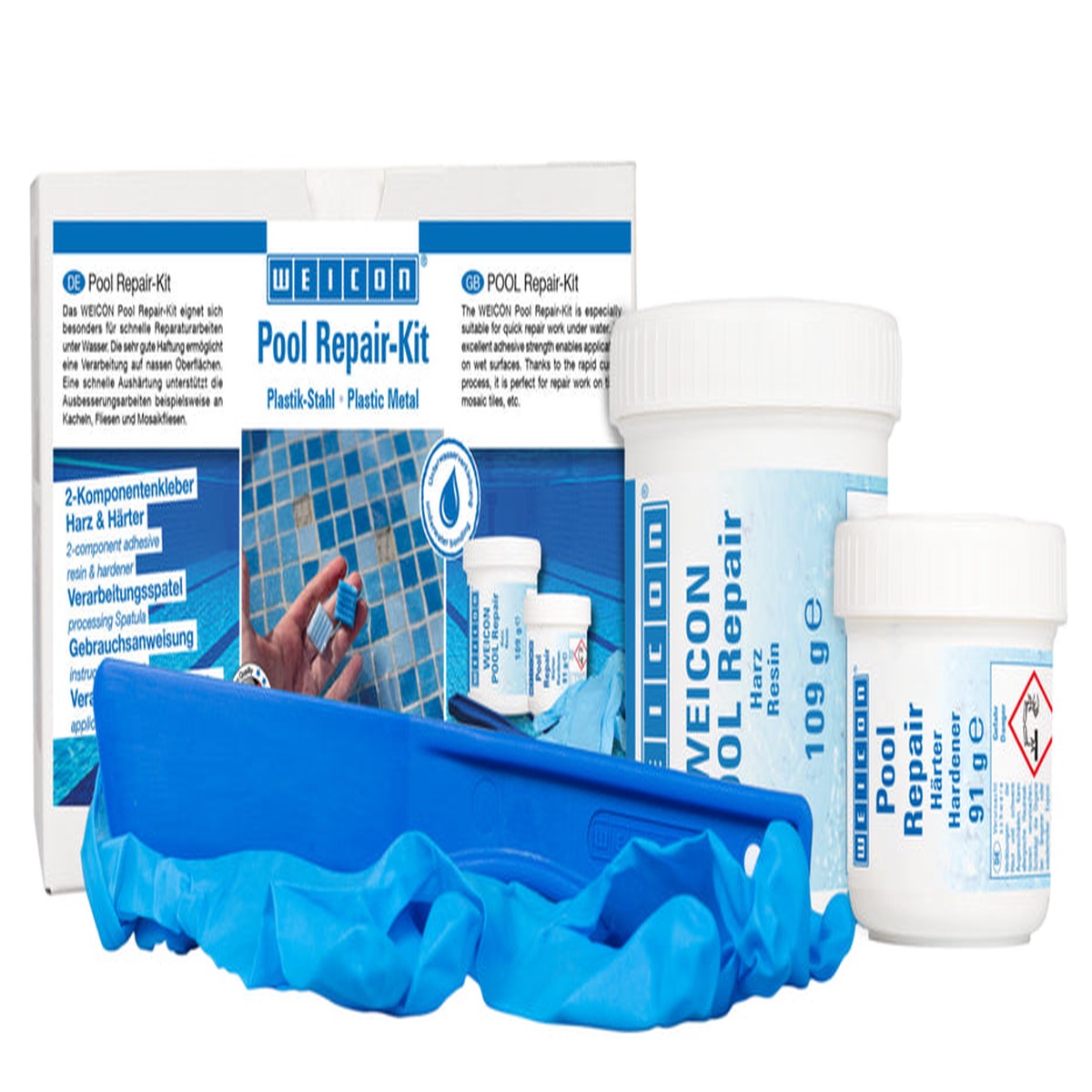 Kit de reparo para piscina Weicon (10102149)