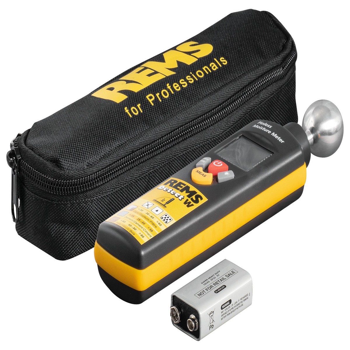 REMS (132115 R) Deteco W Dispositivo de Medio de Umidade Dieltrica.