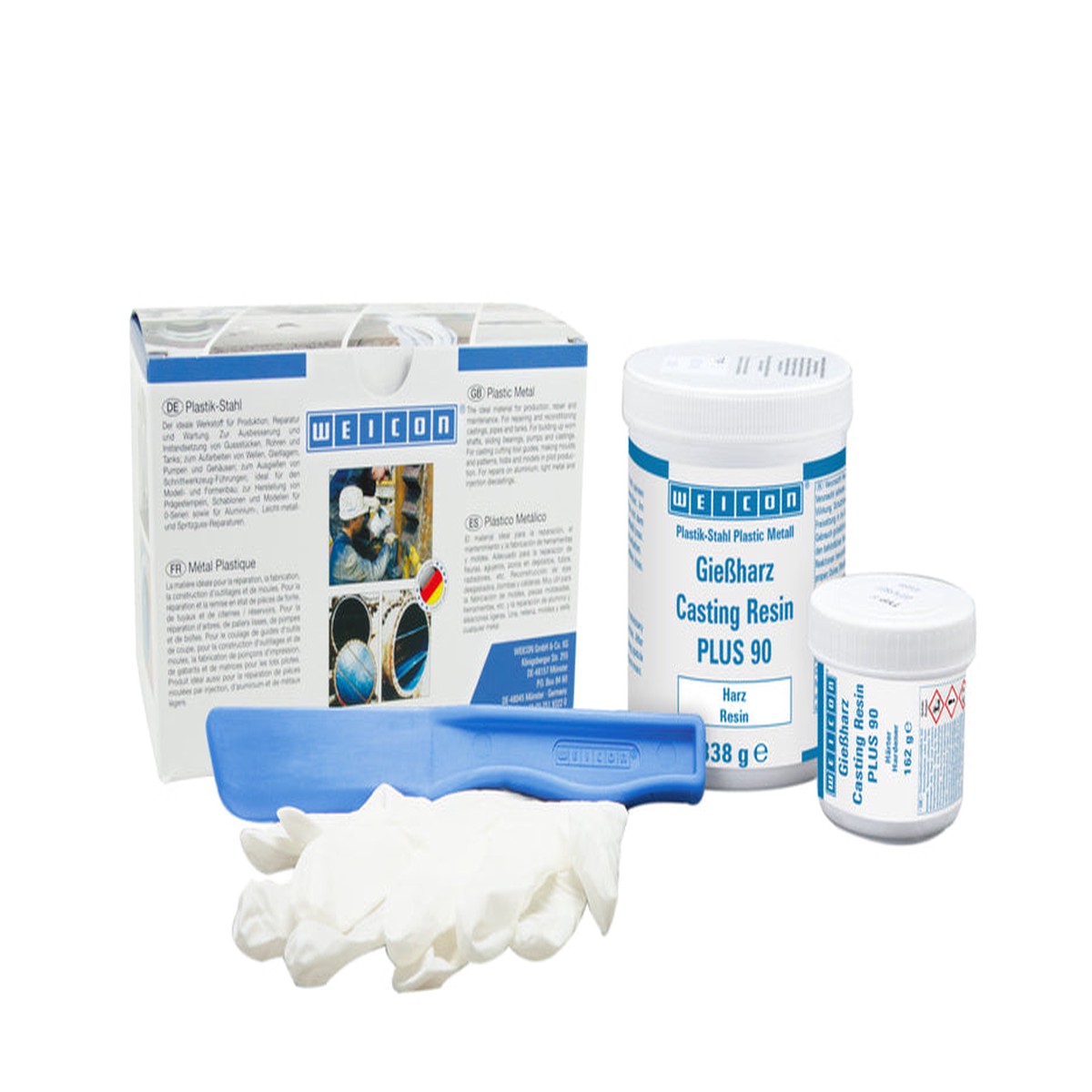 Resina de fundio Weicon (10060677) Plus 90