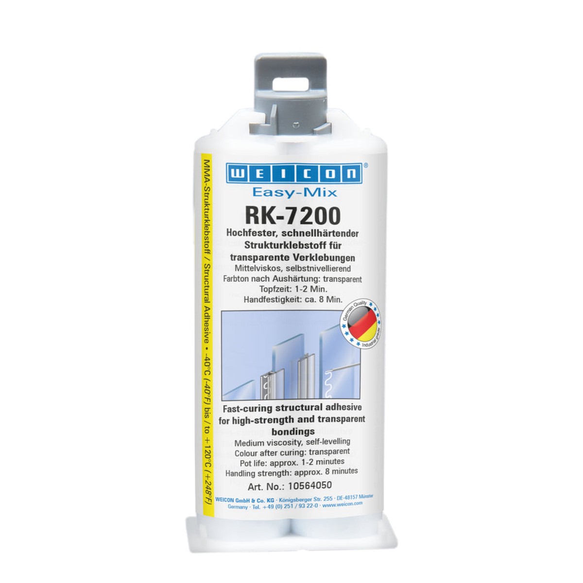 Weicon (10034573) Adesivo Acrlico Estrutural Easy-Mix RK-7200
