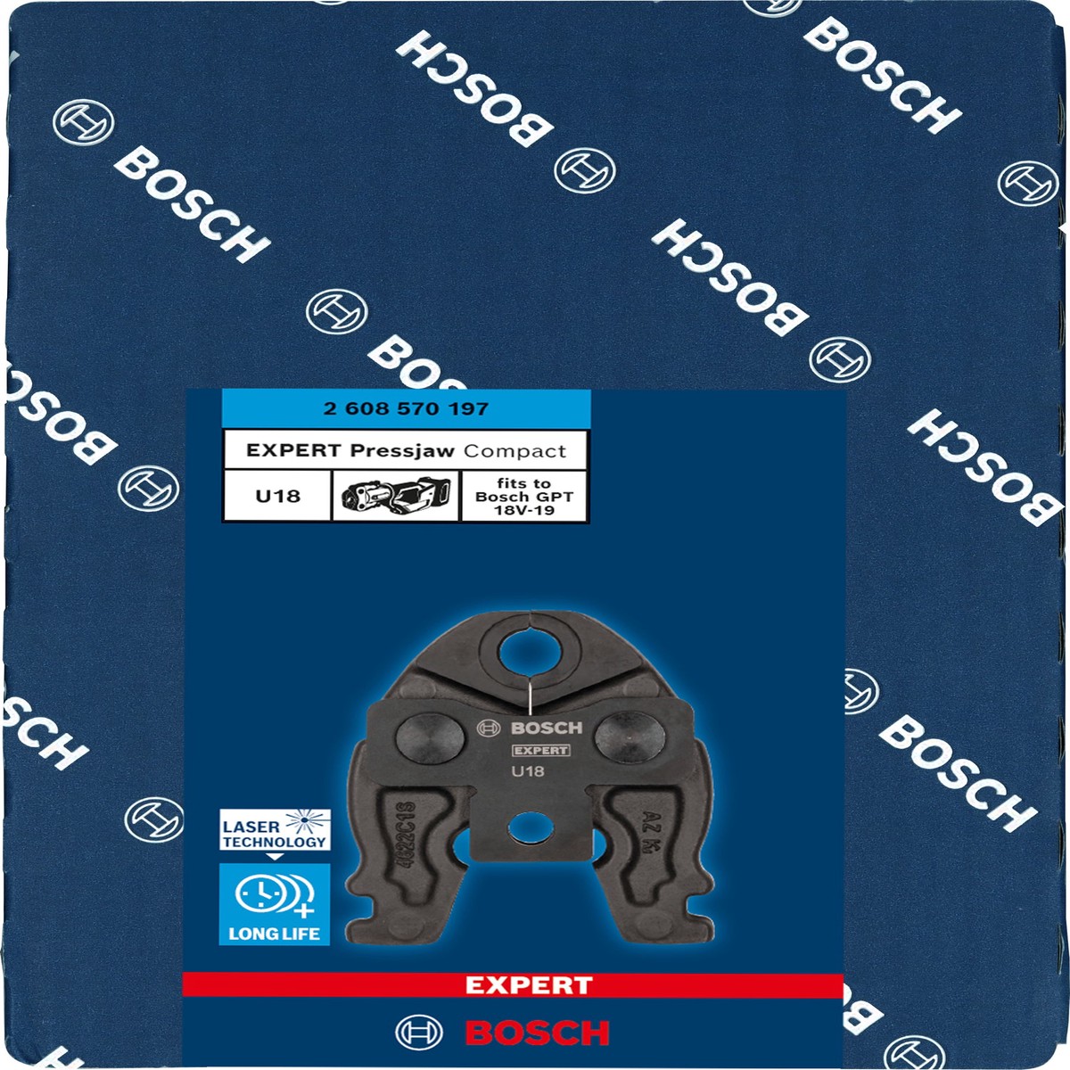 Acessrio de funo Tesouras e roedoras Bosch Accessories (EXPERT Press Jaw Compact, U18)