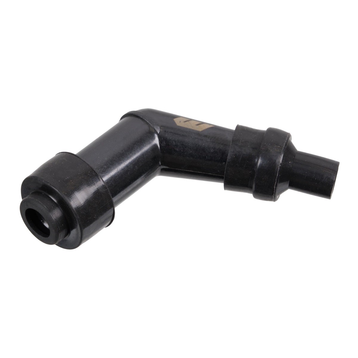 WMP Spark Plug Cap (Replaces VD05EG) Long Right Angle - Black