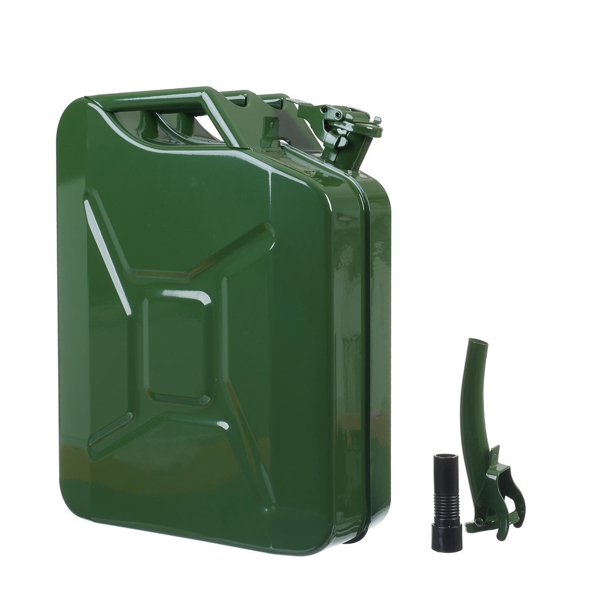 WMP METAL JERRY CAN 20L WITH FLEX SPOUT
