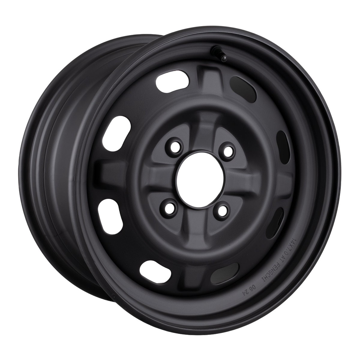 WMP ATV/UTV Steel Rim 14x7 CF-Moto Front 4/110 +46.5 - Black