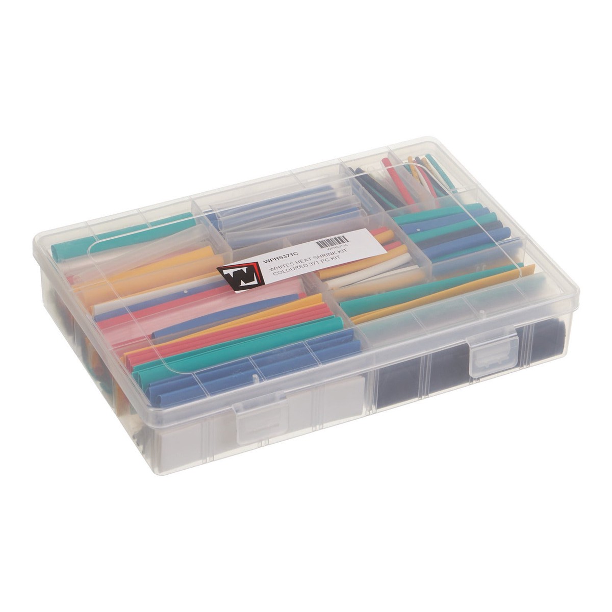WMP HEAT SHRINK KIT COLOURED 371 PC KIT