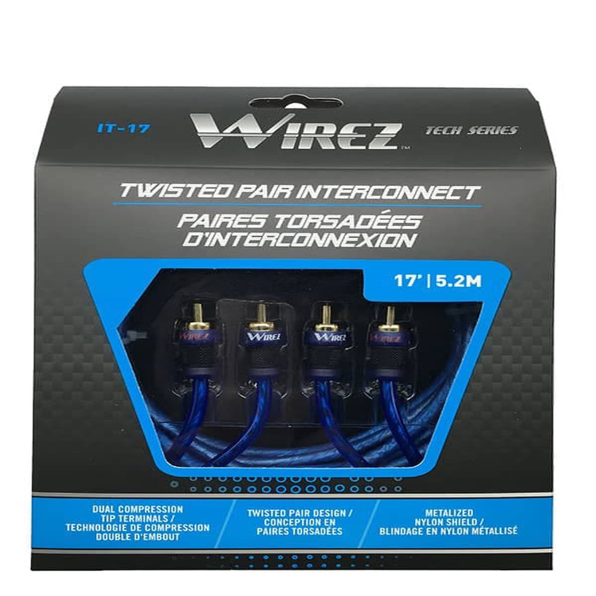 WIREZ 17' RCA CABLE